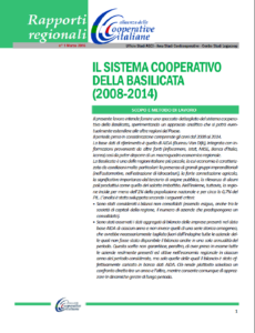 Il SISTEMA COOPERATIVO DELLA BASILICATA (2008 – 2014)