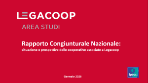 Rapporto congiunturale Legacoop Gennaio 2026